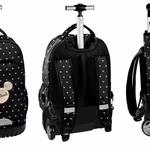 KABINTÁSKA HÚZHATÓ MINNIE BLACK  49x32x20