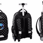 HÚZHATÓ HÁTIZSÁK,49x32x20,Polyester,MINNIE BLACK  thumbnail 1