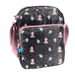 TÁSKÁCSKA,24x18x7,polyester 300D, Unicorn  black thumbnail 2