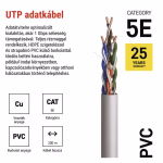 EMOS UTP kábel CAT5E PVC basic 100m thumbnail 2