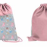 BeUniq Prémium tornazsák, Polyester 210D, Panda, 38x34cm thumbnail 1