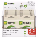GP ReCyko NiMH Akkumulátor HR6 (AA) 2100mAh 6db thumbnail 3