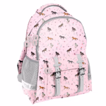 HÁTIZSÁK.  - LÁNY.       HORSE PATTERN. 41x28x18 thumbnail 2