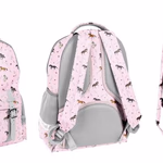 HÁTIZSÁK.  - LÁNY.       HORSE PATTERN. 41x28x18 thumbnail 1