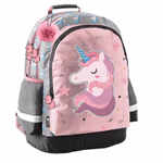 HÁTIZSÁK,42x29x17,polyester 300D, Unicorn pink thumbnail 2