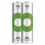 GP ReCyko NiMH újratölthető elem HR6 (AA) 1300mAh 2db. 500+ töltési ciklus thumbnail 1