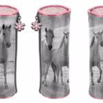 TOLLTARTÓ.  - LÁNY.      HORSES. 21x7 thumbnail 1