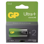 GP Ultra Plus Alkáli elem - Baby LR14 (C) - 2db/bliszter thumbnail 2