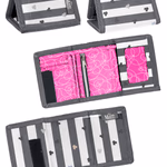 PÉNZTÁRCA,9x12,Polyester,MINNIE SILVER   thumbnail 1