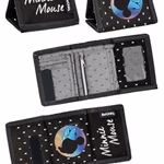 PÉNZTÁRCA,9x12,Polyester,MINNIE BLACK  thumbnail 1
