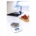 EMOS Digitális tálas konyhai mérleg, fehér thumbnail 2