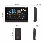 Emos Meteorológiai állomás színes kijelzővel, fekete thumbnail 2