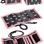 PÉNZTÁRCA,26x12 (12x8,5),polyester 300D, Unicorn  black thumbnail 1