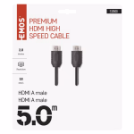 EMOS HDMI kábel 2.0 A-A dugó 5m thumbnail 1