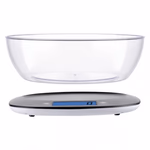 EMOS Digitális tálas konyhai mérleg, fekete thumbnail 3