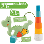 2 az 1-ben ECO hintázó dínó építőjáték  thumbnail 2