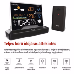 Emos Meteorológiai állomás digitális, színes kijelzővel, fekete thumbnail 4