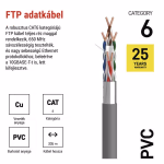 EMOS FTP kábel CAT6 305m thumbnail 2