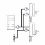 EMOS Kétlakásos audio kaputelefon thumbnail 4