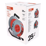 EMOS Kábeldob 25 m / 4 aljzat / fekete / PVC / 230 V / 2,5 mm2 thumbnail 3