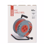 EMOS kábeldob 4 aljzat 40m 1,5 mm², PVC, 230V, narancssárga thumbnail 4