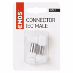 EMOS IEC csatlakozó ferde 2db/bliszter thumbnail 1
