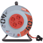 EMOS kábeldob 4 aljzat 40m 1,5 mm², PVC, 230V, fekete thumbnail 3