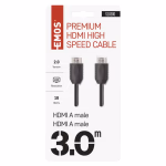 EMOS HDMI kábel 2.0 A-A dugó 3m thumbnail 1