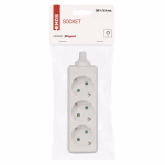 EMOS Elosztó (hosszabbító) vezeték nélkül 3 aljzat thumbnail 2