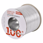 EMOS Hangfalkábel 2*1.50mm fehér, 100 méteres kiszerelés thumbnail 1