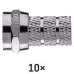 EMOS F csatlakozó CB500 10db/bliszter thumbnail 2