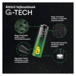 GP Ultra Plus Alkáli elem - 9V/6LR61 - 1db/bliszter thumbnail 4