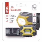 EMOS Cob LED Fejlámpa ütésálló IP3w 125lm thumbnail 4