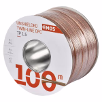 EMOS Hangfalkábel TP 2.5 áttetsző, 100 méteres kiszerelés thumbnail 1