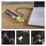 EMOS LED tölthető fém zseblámpa 600 lm, 1 200 mAh thumbnail 5