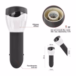 LED kerti fali lámpa, 12 x 12 x 33 cm, 1 x E27, 15 W thumbnail 2