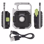 EMOS Újratölthető mini LED-es zseblámpa - kulcstartó, 750 lm, 10 db, kínáló dobozban thumbnail 5