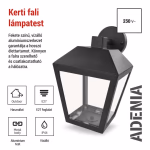 LED kerti fali lámpa, 18 x 15 x 24,5 cm, 1 x E27, 15 W thumbnail 3