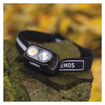 EMOS COB LED Fejlámpa tölthető, 500lm, 130m, Li-pol 1200mAh thumbnail 5