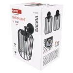 LED kerti fali lámpa, 20,8 x 16 x 28,5 cm, 1 x E27, 15 W thumbnail 5