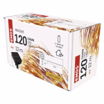 EMOS LED nano lánc napelemmel, réz, 12 m, kültéri és beltéri, meleg fehér, időzítő thumbnail 2