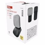 LED kerti fali lámpa, 12 x 12 x 20 cm, 12,5 W, meleg fehér thumbnail 7