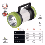 EMOS LED újratölthető kemping lámpa P2313, 350 lm thumbnail 3