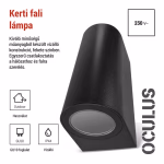 LED kerti fali lámpa, 8,8 x 6,7 x 15,3 cm, 2 x GU10, 35 W thumbnail 3