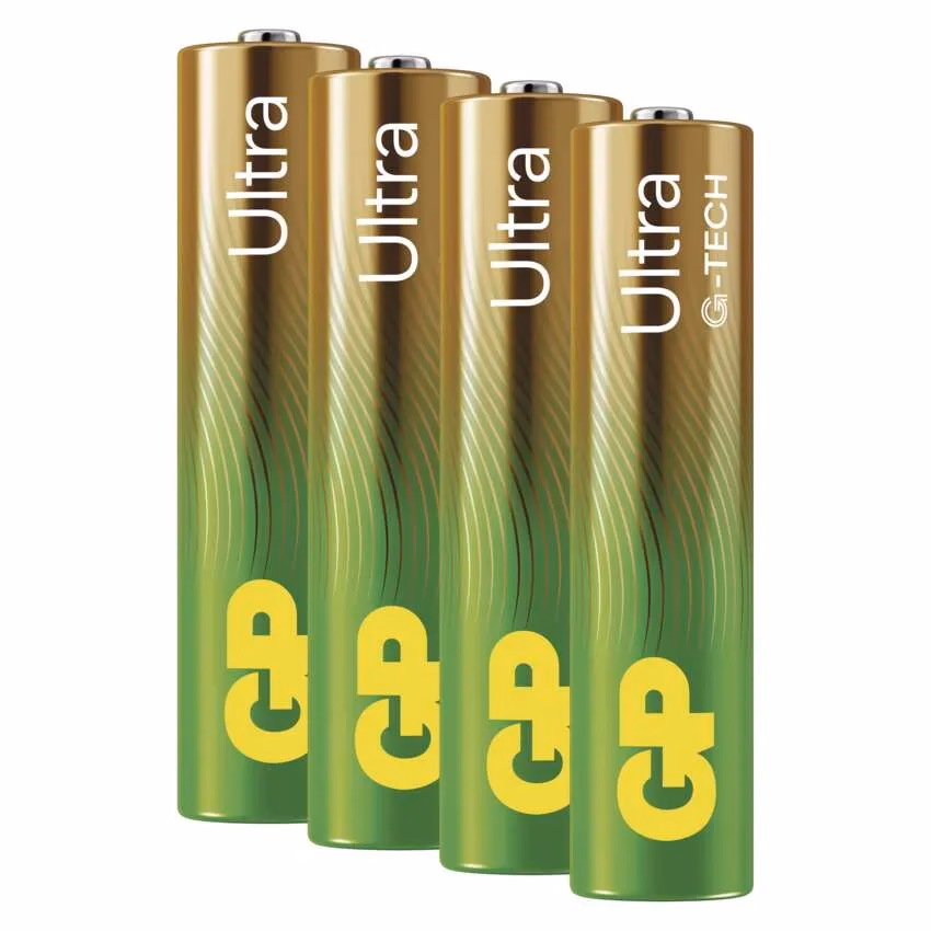 GP Ultra Alkáli elem - Micro - LR03 (AAA) - 4db/bliszter - Image 1 of 6
