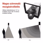 Kerti fali lámpa MALVA szürkületérzékelővel, 13 x 12 x 28 cm, 1 x E27, 15 W thumbnail 4