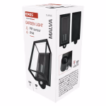 Kerti fali lámpa MALVA szürkületérzékelővel, 13 x 12 x 28 cm, 1 x E27, 15 W thumbnail 2