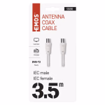 EMOS Antenna koax kábel 3,5m thumbnail 1