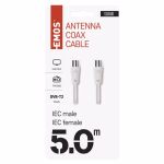 EMOS Antenna koax kábel 5m thumbnail 1