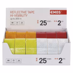 EMOS Öntapadós fényvisszaverő szalag 2,5cm/2méter 12db/display boksz, 4 színben
 thumbnail 3